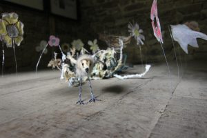 arts installation - curlew chick